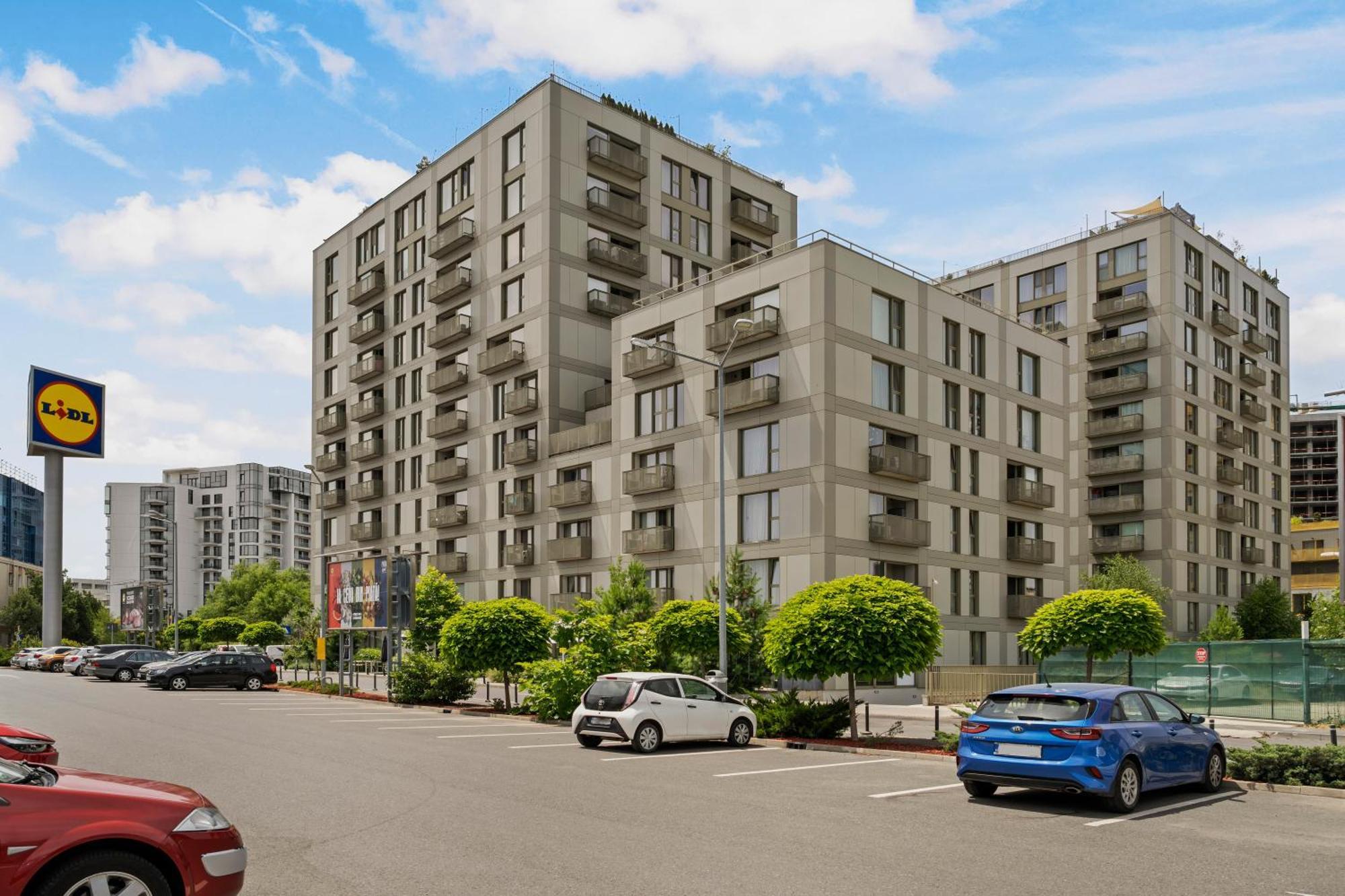 Mido Aviatie Park Apartments With Private Parking & Self Check-In Bukares Bagian luar foto
